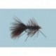 Conehead Brown Rubber Leg Bugger Weighted