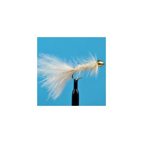 Conehead Woolly Bugger White