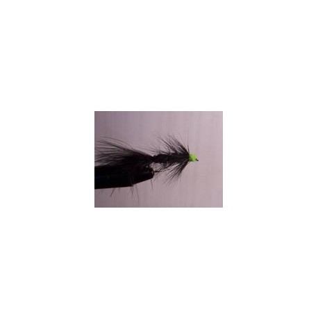 Sucking Leech Black Chartreuse