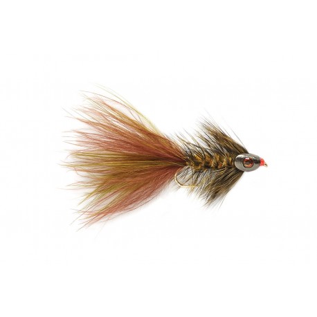 Woolly Bugger Grizzly Skullhead