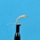 Glass Bead Zebra Midge White