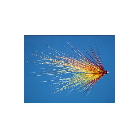 Orange Claret Tube Fly