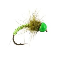 Green Metal Troutcounter