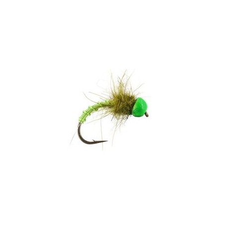 Green Metal Troutcounter