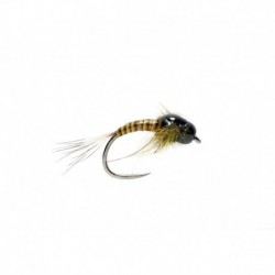 Olive Quill Nymph (Tungsten Bead Head) Barbless