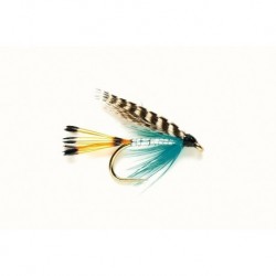 Teal Blue & Silver