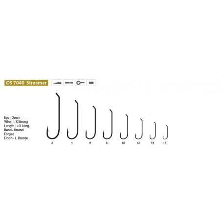 Barbed Streamer Hooks