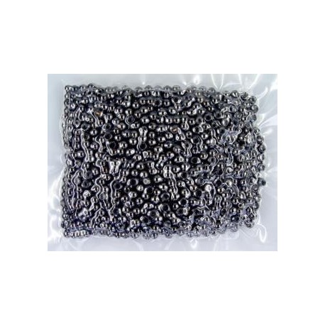 Black Brass Beads