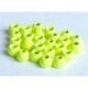 Brass Beads Chartreuse