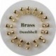 Brass Dumbell