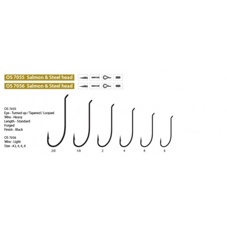 Salmon Single Hooks
