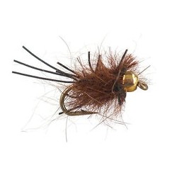 Rubber Leg Fox Nymph (Tungsten Bead Head) Barbless