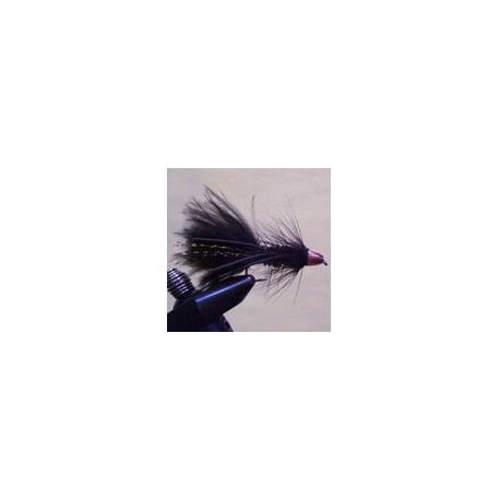 Conehead Rubberleg Wooly Bugger Black