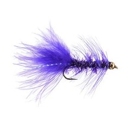 Wooly Bugger Cactus Chenille Purple
