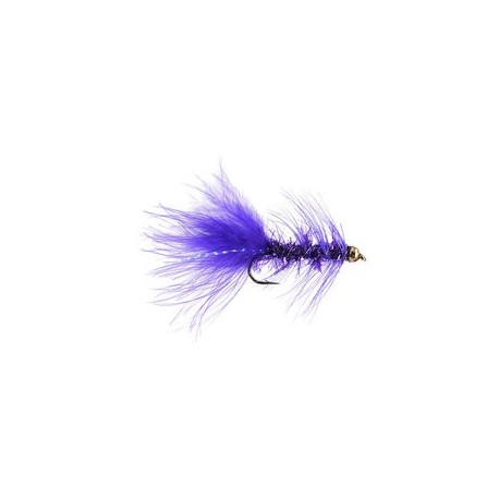 Wooly Bugger Cactus Chenille Purple