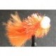 Booby Orange Fritz White