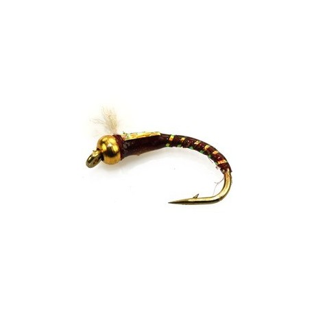 D Glass Epoxy Bead Head Nymph Claret