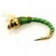 D Glass Epoxy Bead Head Nymph Light Green