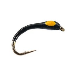 Black Orange Hot Spot Buzzer