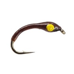Brown Yellow Hot Spot Buzzer