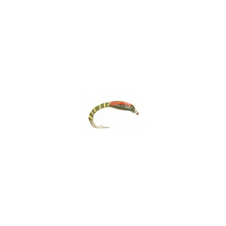 Epoxy Buzzer Olive (Orange Cheeks)