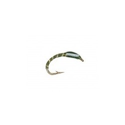Epoxy Buzzer Olive (White Cheeks)