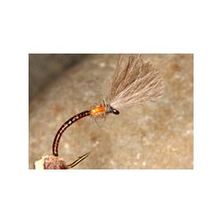 Orange Shuttlecock