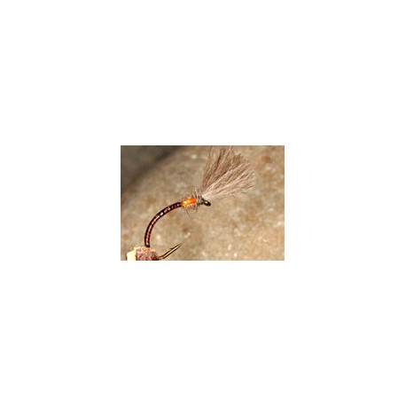 Orange Shuttlecock