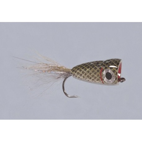 Olive Silver Cb Bubble Head