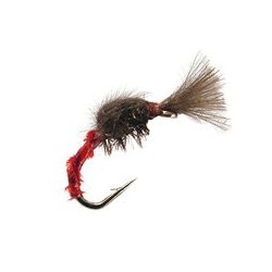CDC Mini Red Ribbed Peacock Suspender