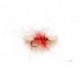Foam Fly Sugar Lump Buzzer Red
