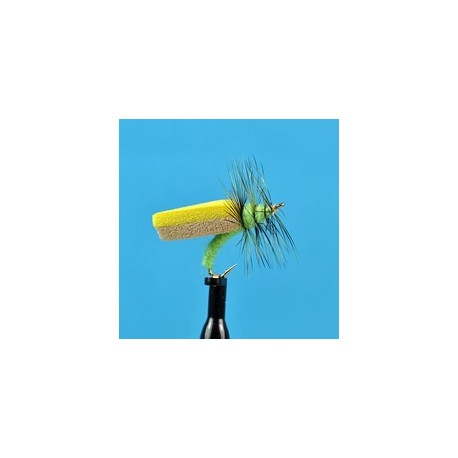 Foam Wing Caddis Bright Green