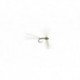 Lexi's Get 'Er Dun Spinner Adams Gray Barbless