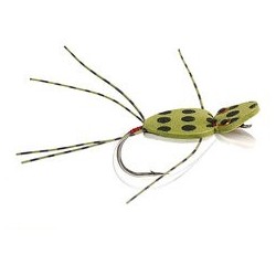 Kermit the Foam Frog Olive White