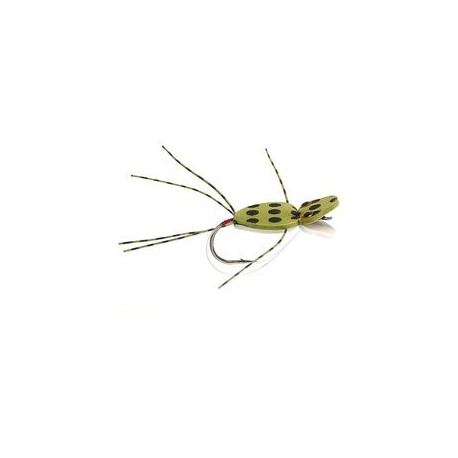Kermit the Foam Frog Olive White