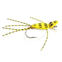 Kermit the Foam Frog Yellow White