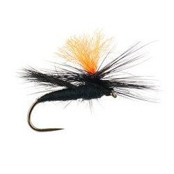 High Viz Parachute Caddis Black Bl