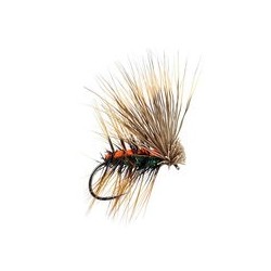 Natural Peacock Deer Hair Caddis Evo Bl
