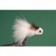 Silver Flashabou Floating Muddler