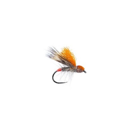 Orange High Viz Deer Hair Sedge Bl