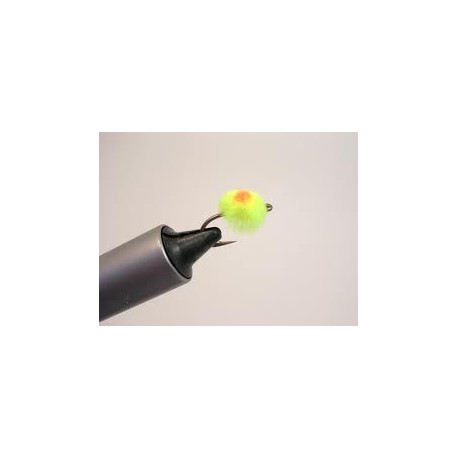 Chartreuse Red Dot Egg