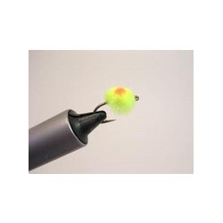 Chartreuse Red Dot Egg