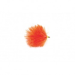 Blob Leaded Orange Barbless