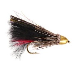 Black Muddler Marabou Conehead