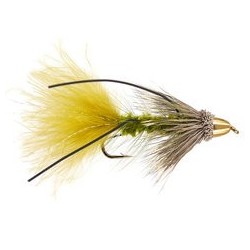 Olive River Bugger Conehead Muddler