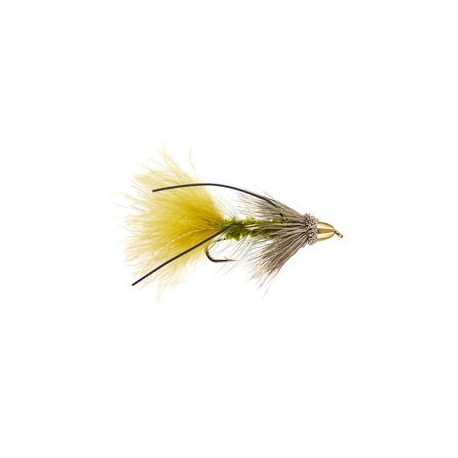 Olive River Bugger Conehead Muddler
