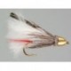 White Muddler Marabou Conehead