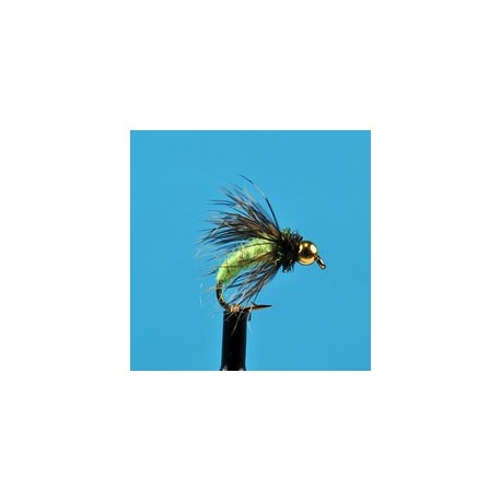 Bead Head Caddis Chartreuse