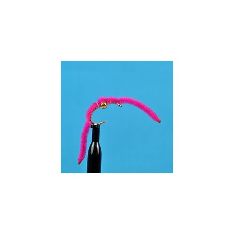 Bead Head San Juan Worm Hot Pink