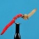 Bead Head San Juan Worm Red Tan